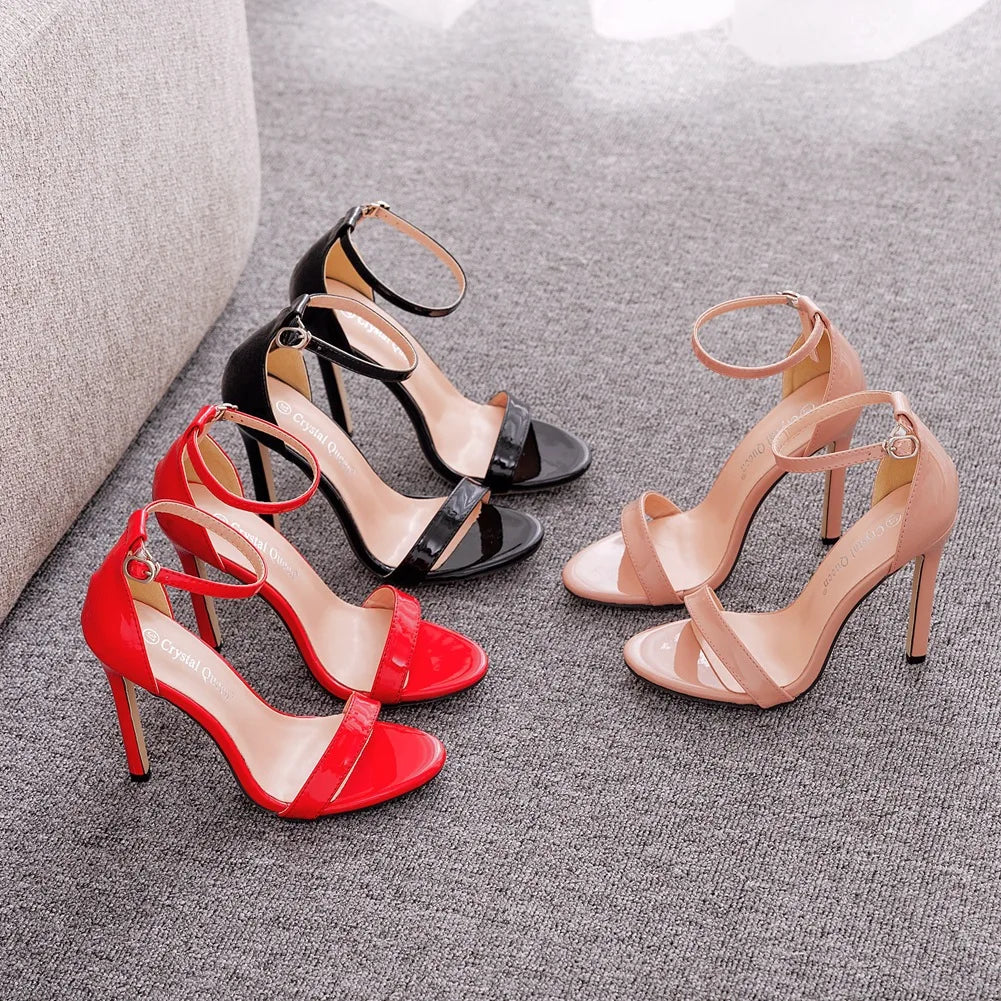 Elegant High Heel Stiletto Sandals