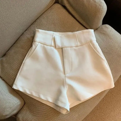 High Waist Elegant A-Line Shorts